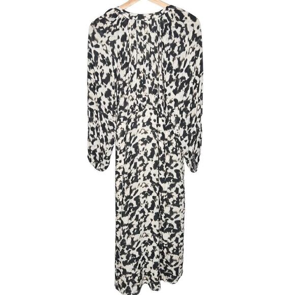 New Women’s Rails Tyra Blurred Cheetah Dress Size M - Picture 9 of 14